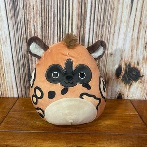 Squishmallow Deeto the Spotted Hyena 8" Stuffed Animal Plush Kellytoys EUC